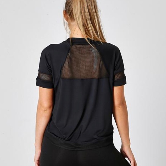 JustStrong Jet Black Mesh Tee - Picture 2 of 9